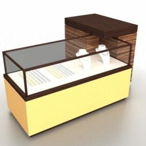 Market Ice Showcase Cabinet 3d model