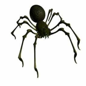 Model 3D skaczącego pająka