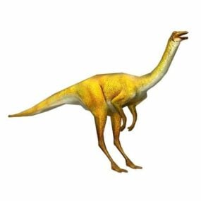 Model 3d Taman Jurassic Hewan Parasaurolophus