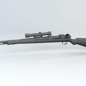 K98k 소총 3d 모델