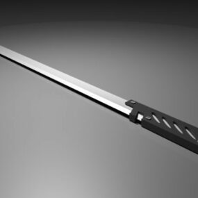 Katana-Schwert 3D-Modell