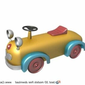 لعبة سيارة اطفال الكترونية نموذج ثلاثي الابعاد