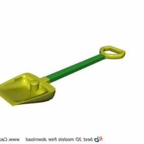 Rusty Shovel 3d model