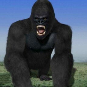 Model 3D filmu King Kong