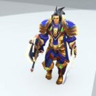 King Varian Wrynn Rigged & Animated