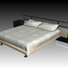 King-sized Bed With Nightstands