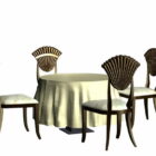 Table de cuisine avec chaises 4