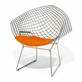 Furniture Knoll Bertoia Wire Diamond 3d model