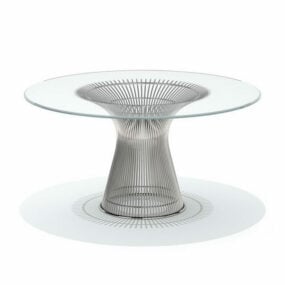 Furniture Knoll Platner Dining Table 3d model