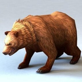 Model 3d Beruang Kodiak