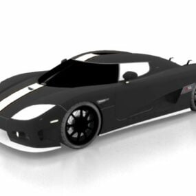 Koenigsegg Ccx sportwagen 3D-model