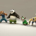 Kung Fu Panda-personages