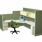 L Shaped Office Cubicle