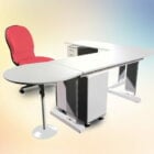 L Shaped Office Desk With Chair