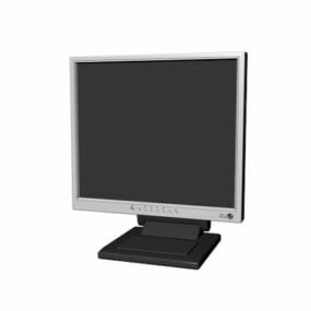 Lg Flatron LCD-skärm 3d-modell