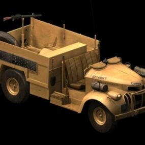 Lrdg gewapende patrouillewagen 3D-model