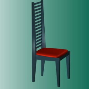 3D model křesla Ladder Back Chair