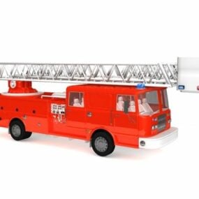 Ladder Fire Truck 3d model