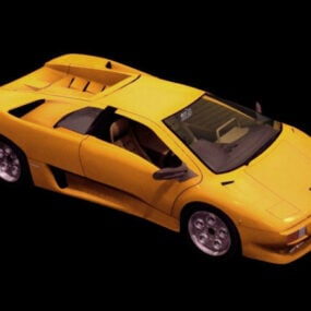 Lamborghini Diablo Roadster 3d модель