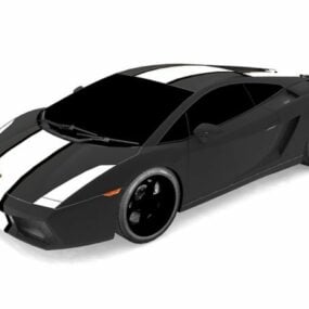 Lamborghini Gallardo Race Car 3d model