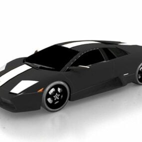 Model samochodu sportowego Lamborghini Murcielago 3D