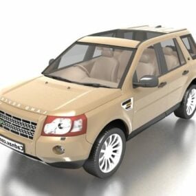 3д модель внедорожника Land Rover Freelander