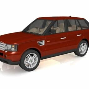 Car Land Rover Discovery Suv 3d model
