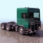 Stor plattform Trailer Head Truck