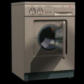 세탁 세탁기 3d 모델
