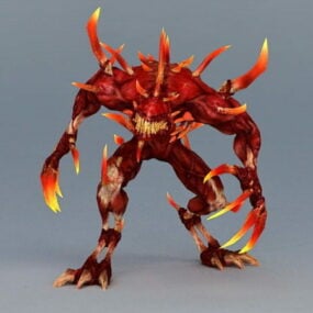 Lava Monster Concept 3d-modell