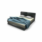 Leather Double Bed