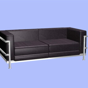 Δερμάτινος καναπές γραφείου 3d μοντέλο