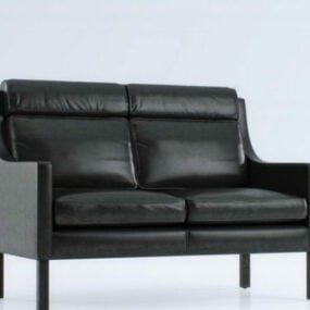 Mẫu ghế sofa da 3d