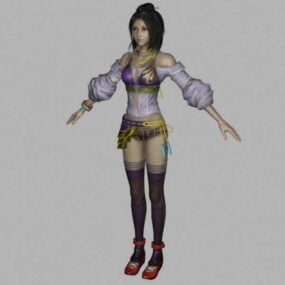 مدل سه بعدی Lebreau In Final Fantasy Xiii