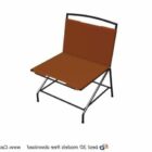 Meubles de chaise de jardin en aluminium