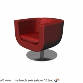 Furniture Leisure Tub Chair 3d model