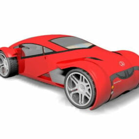 3d модель концептуального автомобіля Lexus