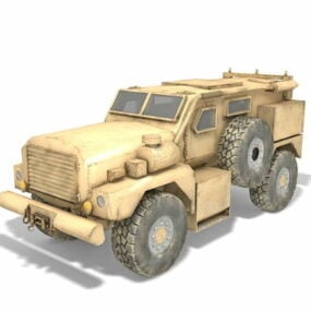 Kevyt jalkaväen liikkuva ajoneuvo 3d-malli