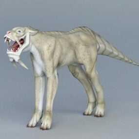 Lion Like Beast 3d model