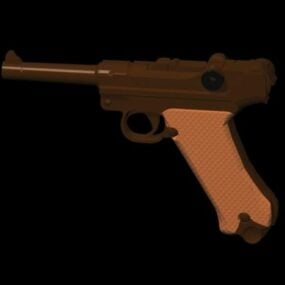Luger Pistol 3d-modell
