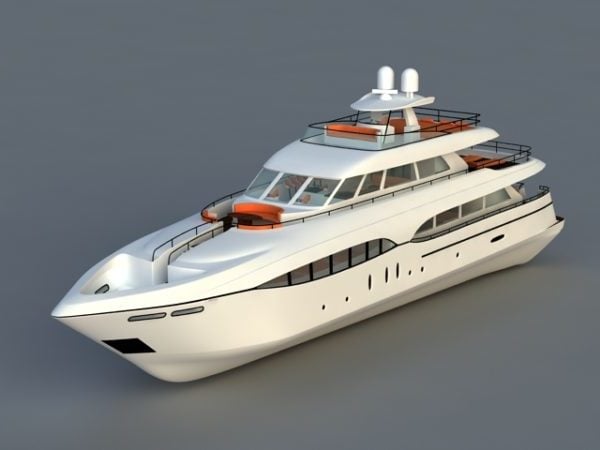 Luxury Motor Yachts Boat