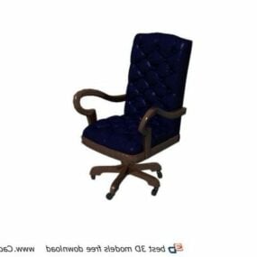 Furniture Luxury Boss Executive Chair τρισδιάστατο μοντέλο