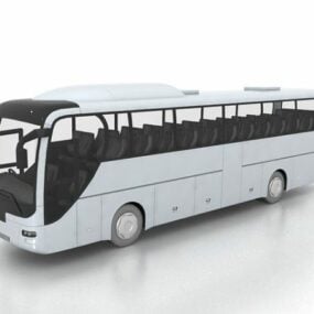 مدل سه بعدی اتوبوس حمل و نقل سبز