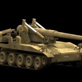 110d модель самохідної артилерійської установки M2a3