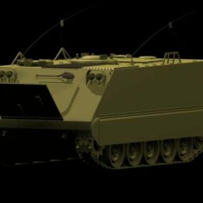 Véhicule blindé de transport de troupes M113 modèle 3D
