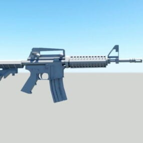 M16 aanvalsgeweer 3D-model