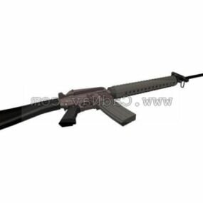 Ak308 Gun Rifle 3d-modell