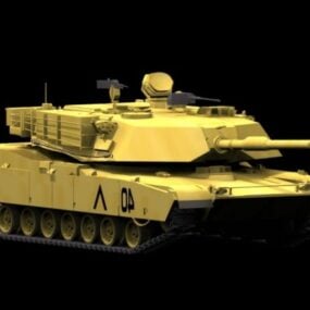Model 1d Tank Abrams M1a3