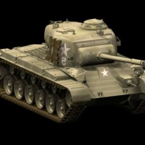 مدل 26 بعدی تانک پرشینگ M3