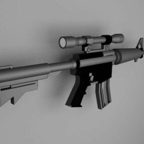 M4 Carbine 3d malli